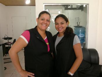 Profissionais do Espaço da Beleza